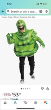 Disguise Official Ghostbusters Frozen Empire Slimer Costume One Size Child