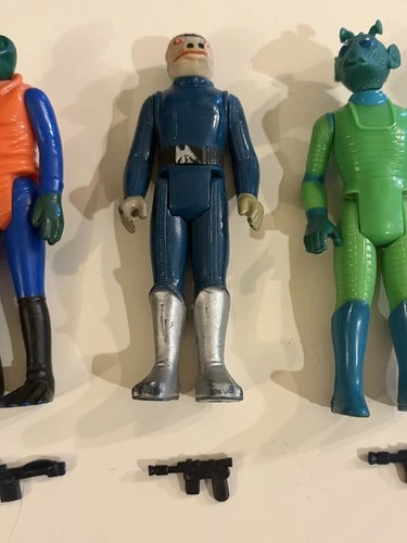 1978 Sears Cantina Adventure Set w/Blue Snaggletooth toe dent Vintage Star Wars