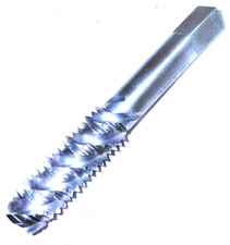 5/8-11 Plug Spiral Flute Tap, High Speed Steel, GH-5 , USA Made UF-8-L-7 