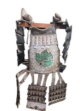Authentic Antique Japanese Samurai Armor Yoroi As Parade Paper Cuirass Chest