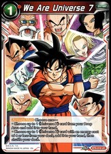 We Are Universe 7 BT9-018 Universal Onslaught Uncommon NM Dragon Ball Super 2020