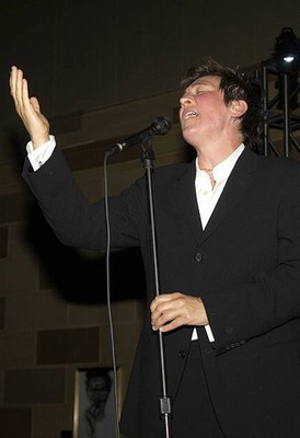 Kd Lang at Conde Nast Audi Host Never Follow Bash at Gotham Hall i- Old Photo
