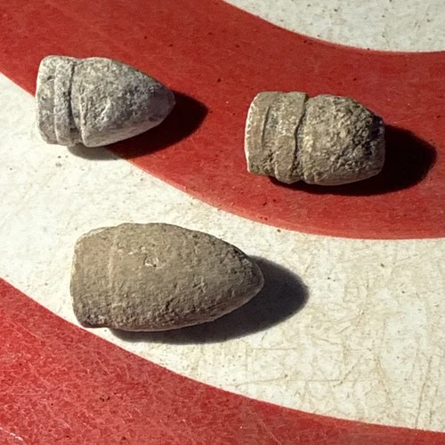 2 Dug Civil War 💥 🇺🇸 💣 Pistol Bullets