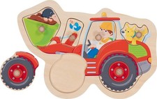 Steckpuzzle Schaufelbagger