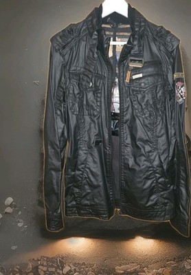 Khujo Parker Jacke Herren Schwarz Gr. L NEU mit Etikett 