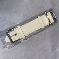 Leather Bands Compatible with Apple Watch Band Series 9 Beige