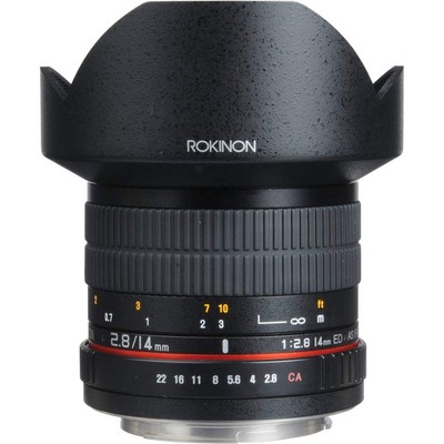 14mm f/2.8 IF ED MC Super Wide Angle, Manual Focus Lens for Pentax