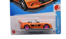 Hot Wheels 15 Mazda mx-5 Miata Super Custom Scambio Ruote Pneumatici Real Rider