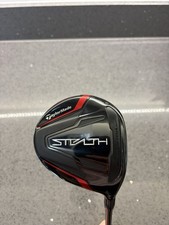 TaylorMade Stealth HL#3 Wood 16.5 Degree Stiff Flex Hzrdus RDX Smoke Shaft.