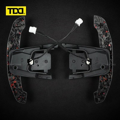 TDD Carbon Fiber Magnetic Paddle Shifters For Volkswagen GTI Golf 7 R MK7/7.5 VW