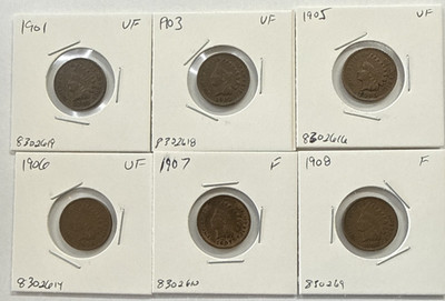 Lot Of Indian Head Cents. Great Collection Starter! Fine - Very Fine
