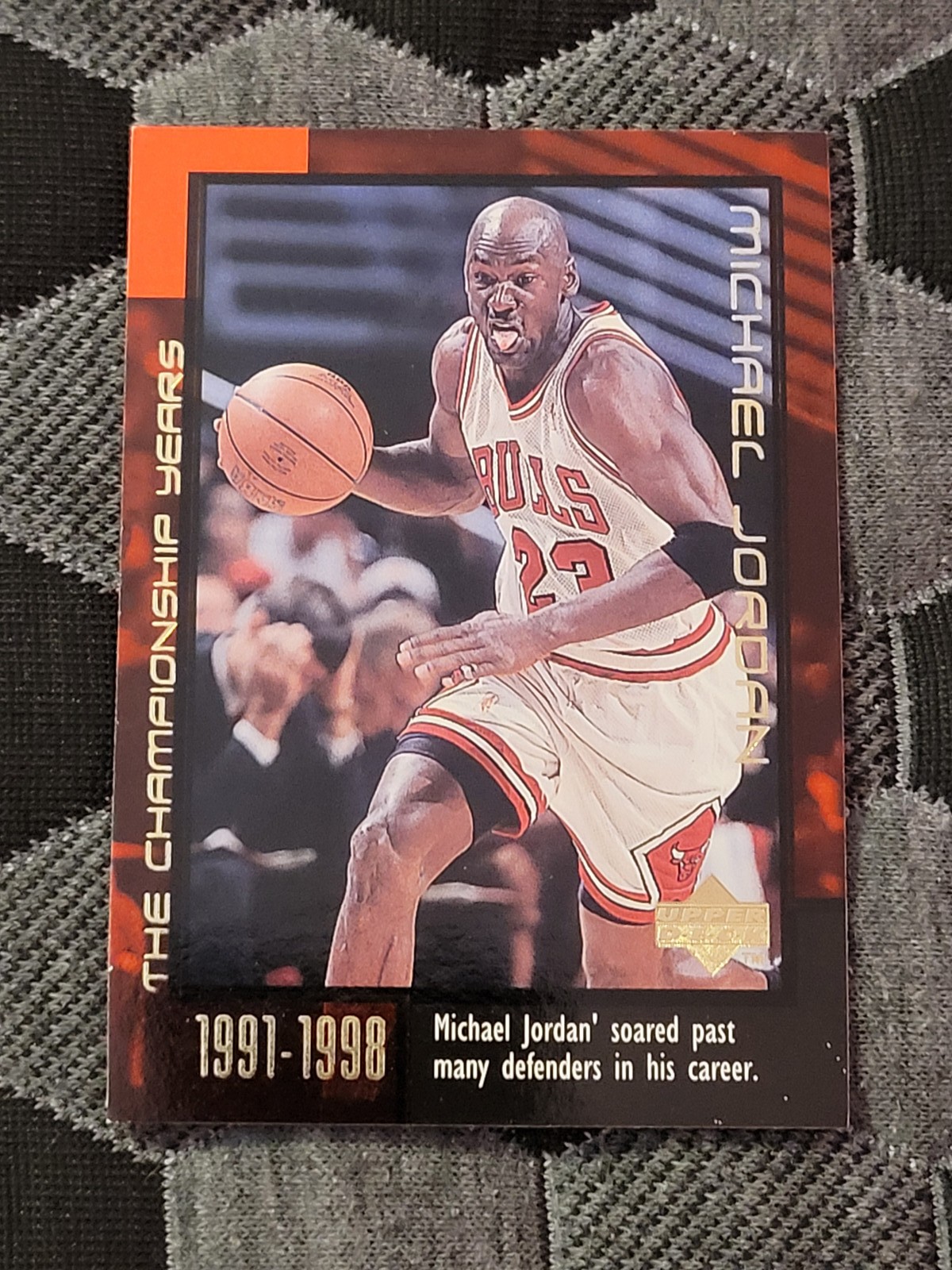 1999 Upper Deck Michael Jordan Career Collection #29 Michael