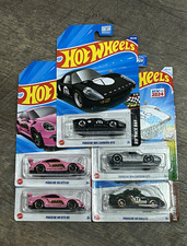 Hot Wheels Porsche 5-Car Lot Unopened 904s and 911s