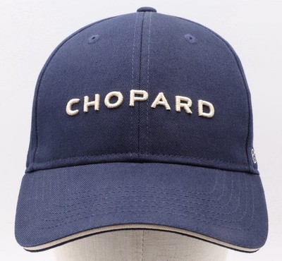 CHOPARD CLASSIC RACING CAP LUXE GORRA GENUINE KAPPE  BERRETTO NAVY ONE SIZE NEW
