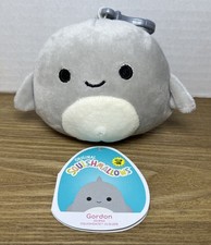 Squishmallows Gordon The Shark Clip On 3.5” Plush Soft Toy 