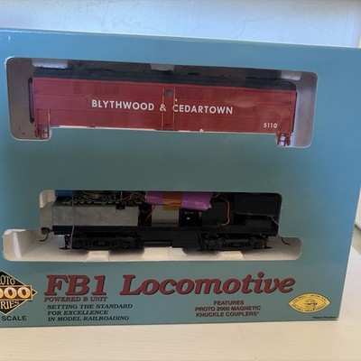 PROTO 2000 SERIES HO SCALE FB1 LOCOMOTIVE MODEL TRAIN LIFE LIKE TRAINS
