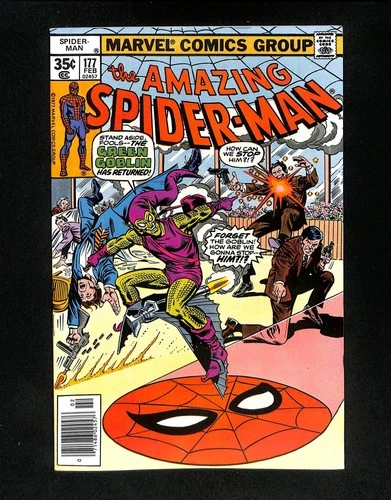 Amazing Spider-Man #177 VF 8.0 Green Goblin! Ross Andru Art! Marvel 1978