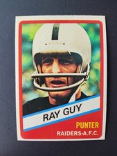 1976 Wonder Bread All-Star Series - Ray Guy #24 Oakland Raiders- NM