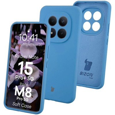 Handyhülle für Xiaomi Redmi Note 15 Pro Plus 5G/POCO M8 Pro 5G Bizon Case Blau