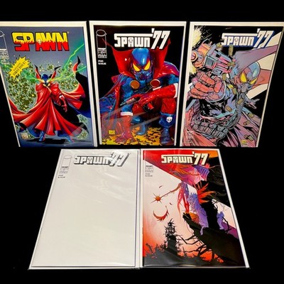 Spawn 77 #1 Main Cover Set A B C D E - In Stock! Mark Spears Todd McFarlane NM