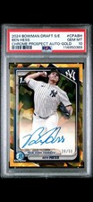 2024 Bowman Chrome Draft Sapphire Edition - Autograph Ben Hess #CPA-BH Gold /50 