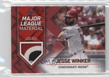 2022 Topps Series 1 Major League Material Red 6/25 Jesse Winker #MLM-JW 0u68