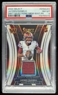 2024 Select Jayden Daniels Draft Selections RC Jersey White Prizm #/75 PSA 8