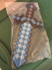 Minecraft Movie Sword 18" Halloween Costume Accessory Hard Foam