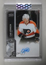 2021-22 Upper Deck Clear Cut Cam Atkinson #CC-CA Auto x5u
