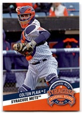 2019 Choice Syracuse Mets Colton Plaia #20