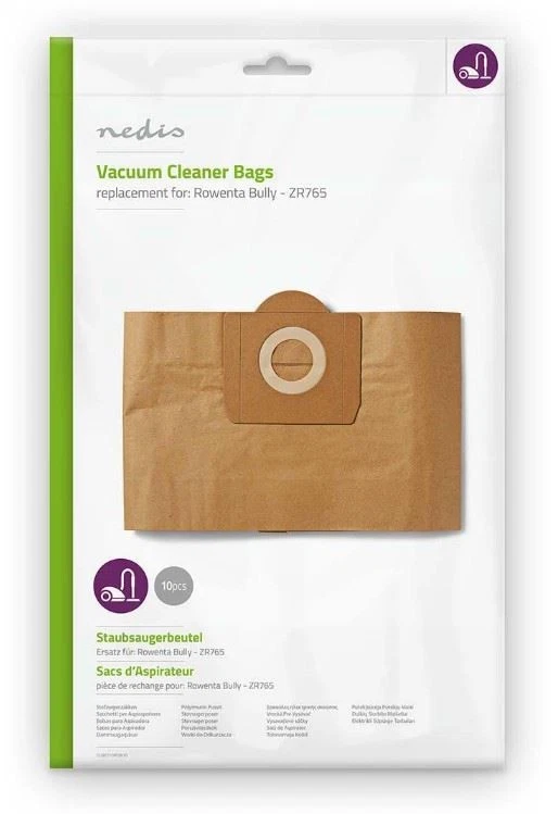 Sac aspirateur Pour Rowenta Bully, Nedis (10 pcs) - Photo 1/1