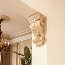 European Style Wood Corbel Carved Bracket Wall Shelf Support 5 Size Choice UK