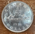 Canada 1938 silver dollar