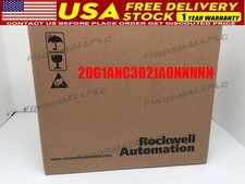 100% New Allen Bradley 20G1ANC302JA0NNNNN PowerFlex 755 AC Drive Air Cooled