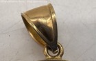 10K Yellow Gold Liberty Coin Medallion Pendant w/Stones - 18.0g (Tests 9.81K) — photo 4