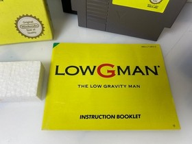 Low G Man for Nintendo NES Game - Boxed -