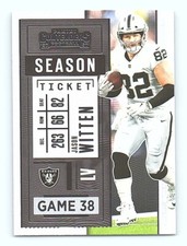 2020 Panini Contenders #30 Jason Witten