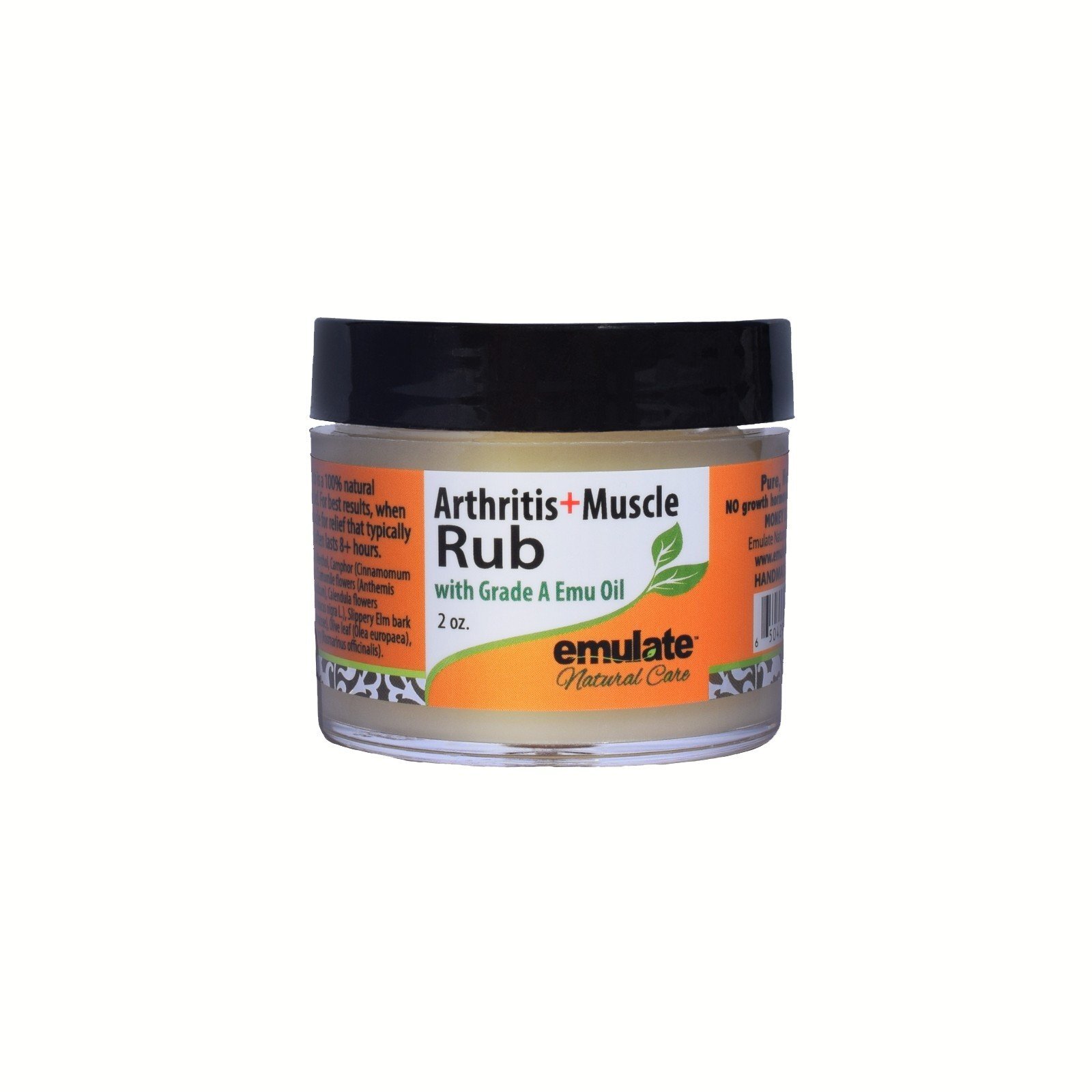 смажьте артрит и мышцы натуральным средством для ухода за кожей с маслом Эму и 2 унциями крема MSM