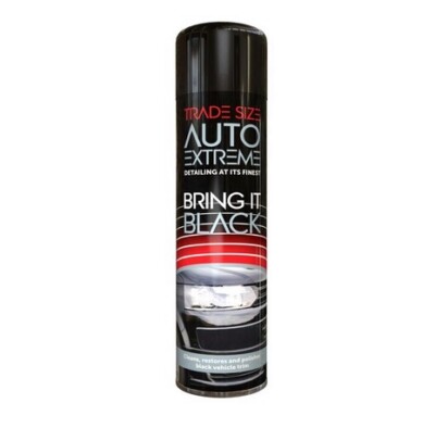 Profi Auto Verkleidung Kunststoff Gummi Reiniger Spray Bring It Schwarz 750ml