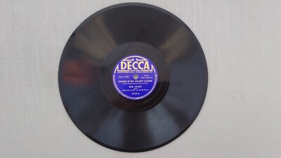 Bing Crosby 78rpm Single 10-inch Decca Records #3118 Yours Is My Heart Alone  