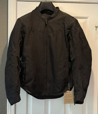 Street & Steel Heart Throb Too Women s Motorcycle Jacket LG NWT