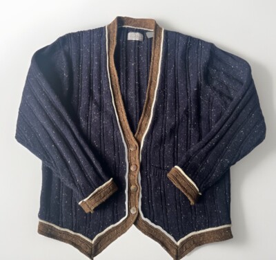 Esprit Sweat Cardigan Blue Zara Knit Sweater Zara Pullover