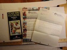 Vintage 1975 United Airlines Your Way Fly/Drive Vacations Brochure