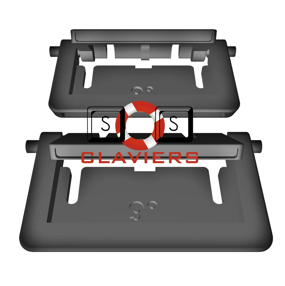 Razer Blackwidow V3 Pro Tastatur Spare Ersatz Tilt Leg Ständer Foot Feet Satz - Bild 3 von 4