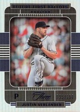 2022 Panini Three and Two #FFB-1 Justin Verlander Future First Ballots #/150