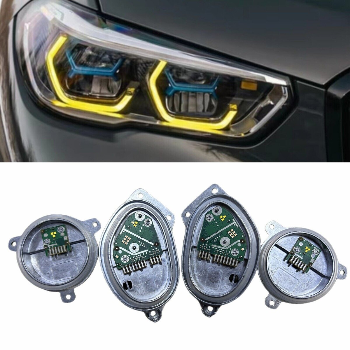 BMW LEDヘッドライト左右　X5 G05/X6 G06 New For 2020 2021 BMW X5 G05 X6 G06 Headlight LED Yellow DRL