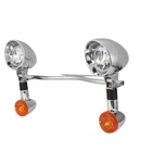 Turn Signals Passing Light Bar For Kawasaki VN Vulcan 2000 1700 1600 1300Classic