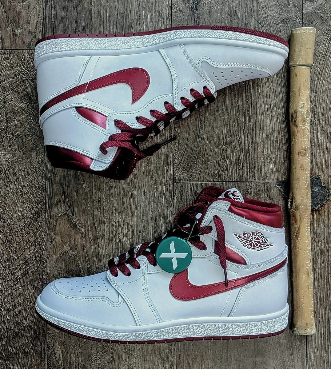 Size 8 - Air Jordan 1 OG Retro '85 High Metallic Burgundy | eBay