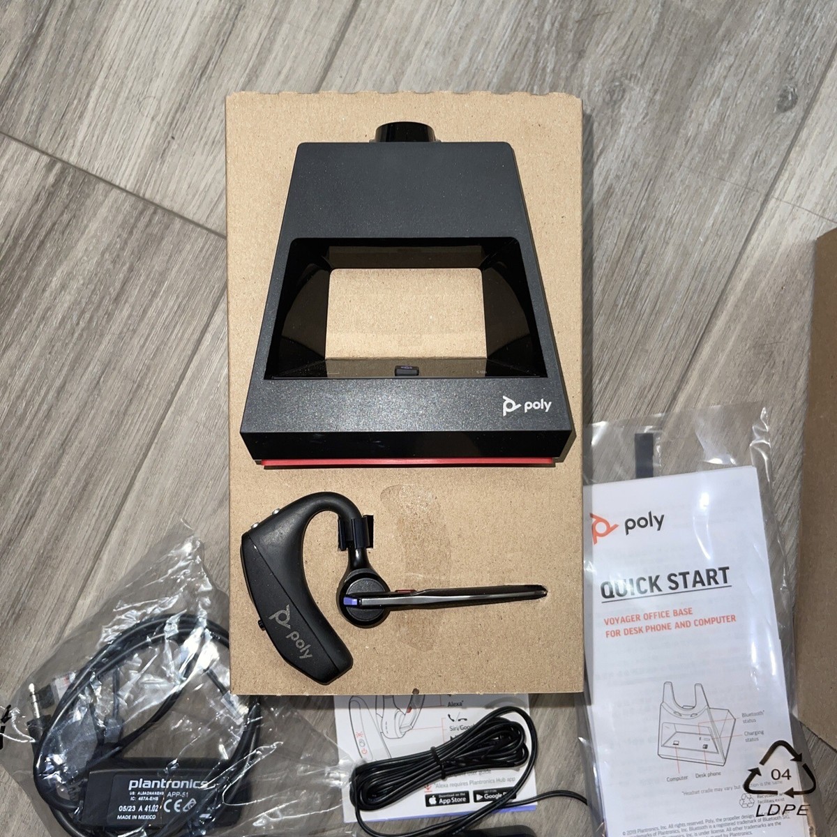 KK専用 Poly Voyager 5200 Office Bluetooth Mono Computer Headset