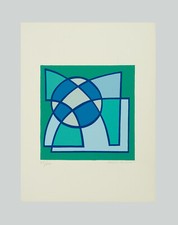 Mario RADICE - "De profundis clamavi", 1975 - Serigrafia, 44 x 33 cm